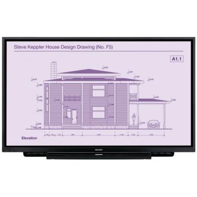 65" Black Interactive Display 4K UHD 350 cd/m2